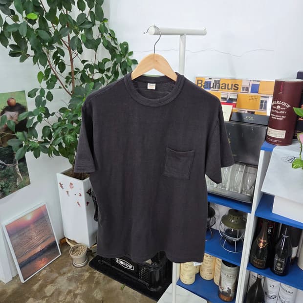 웨어하우스 원포켓 코튼 반팔 티셔츠 XL