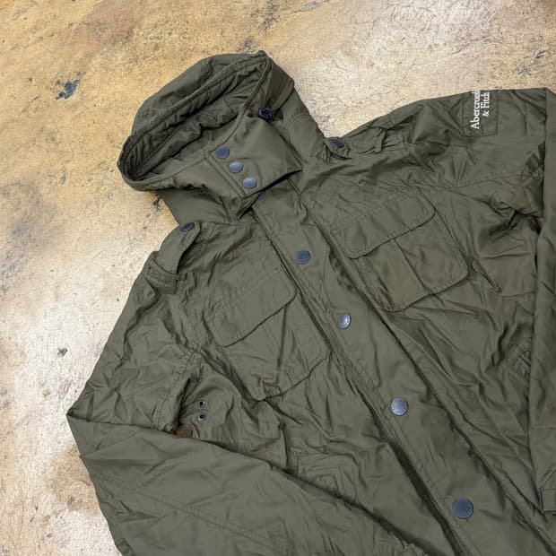 아베크롬비 카키 자켓 