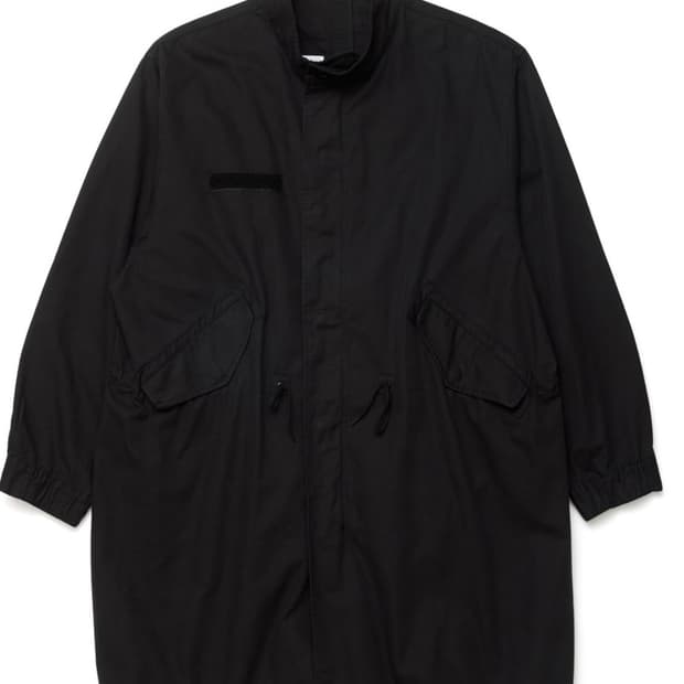 해칭룸 모즈파카 Mods Parka Washed Black 3사이즈