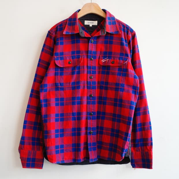 TOMMY HILFIGER 타미 힐피거 플란넬 셔츠