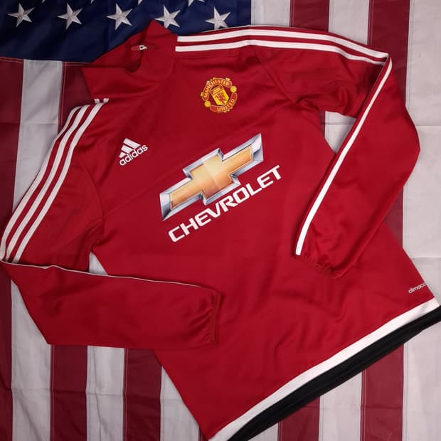 특A 오리지날 아디다스 맨유 긴팔 유니폼
