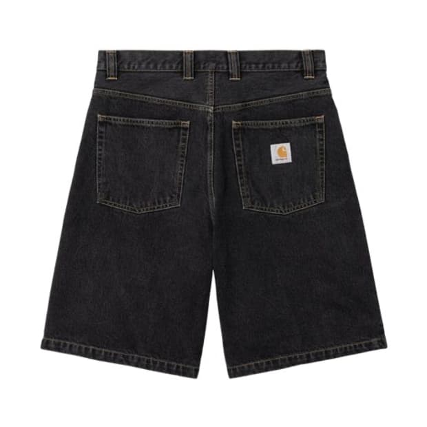 (S) 칼하트윕 브랜든 쇼츠 블랙 스톤 워시드