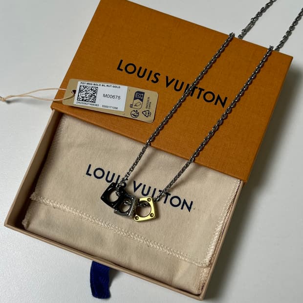 [정품] 루이비통 볼드 목걸이