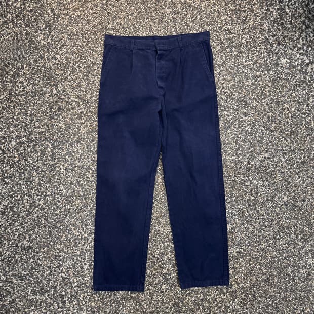 빈티지 몰스킨 프렌치 워크 팬츠 (34) 