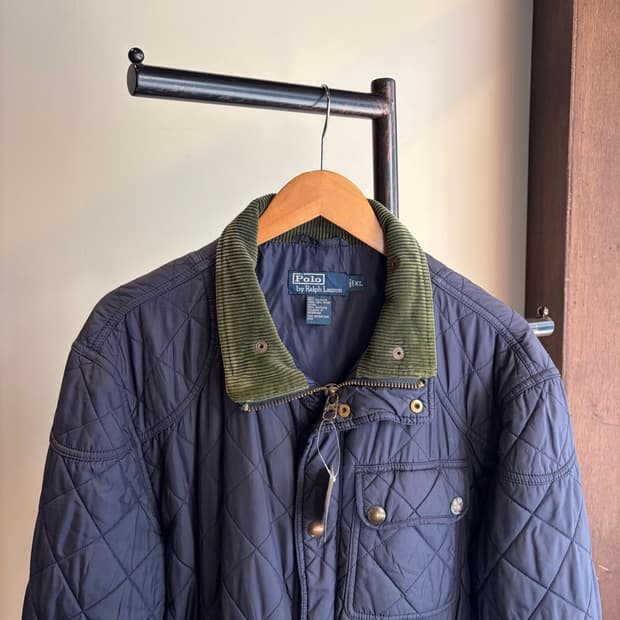15935 - 폴로 랄프로렌 코듀로이 퀄팅 자켓