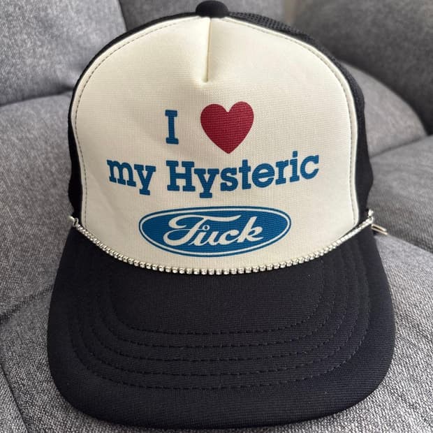 히스테릭 글래머 마이 히스테릭 메쉬 캡