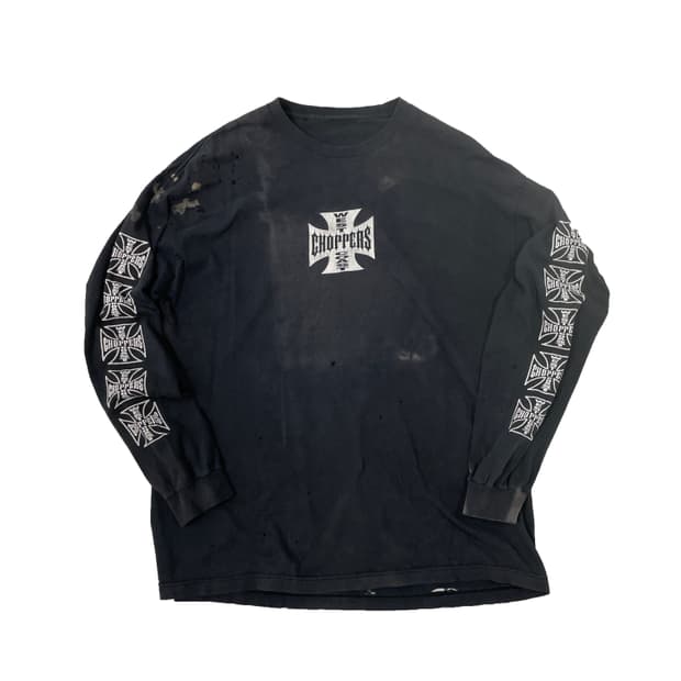 빈티지 웨스트 코스트 초퍼 롱슬리브 티셔츠