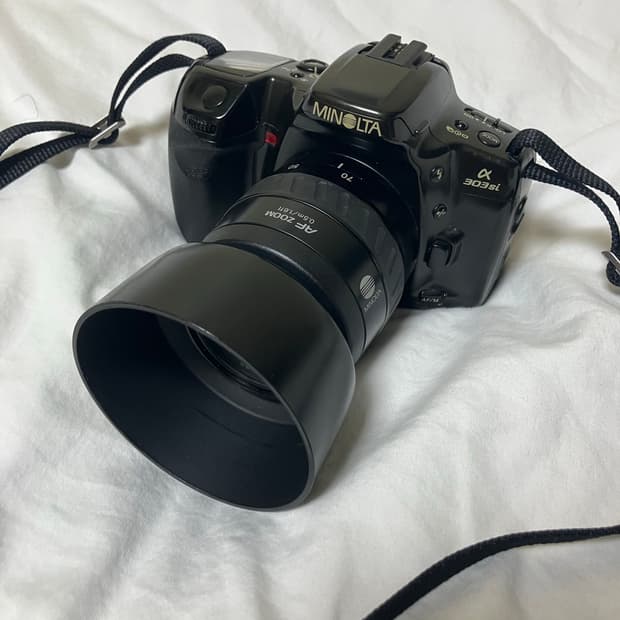 미놀타 필름카메라  Minolta Alpha 303si + 렌즈