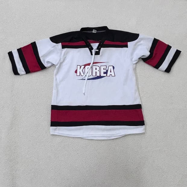 F 한국 국대 하키 반팔 티셔츠  0312E