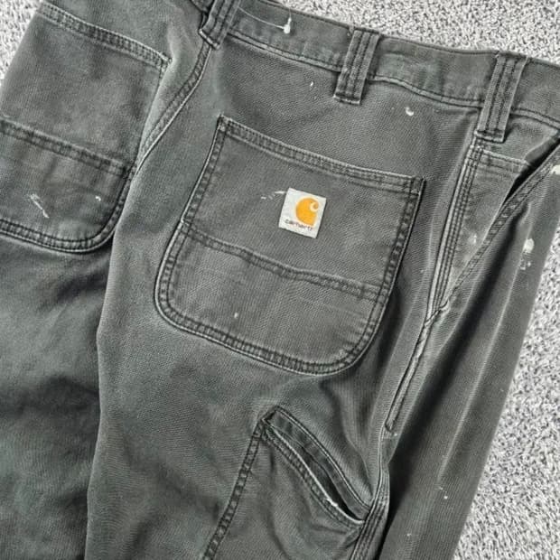 칼하트 캔버스 카펜터 워크팬츠 34x30