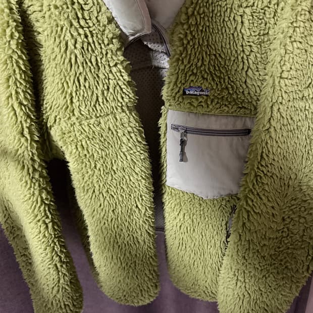 파타고니아 딥파일 그린 s사이즈