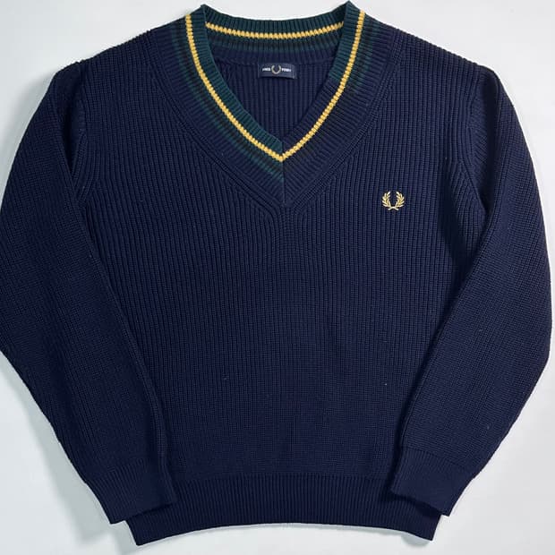 프레드페리 울 크리켓 니트