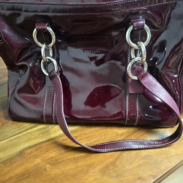 코치 토트백. 정품