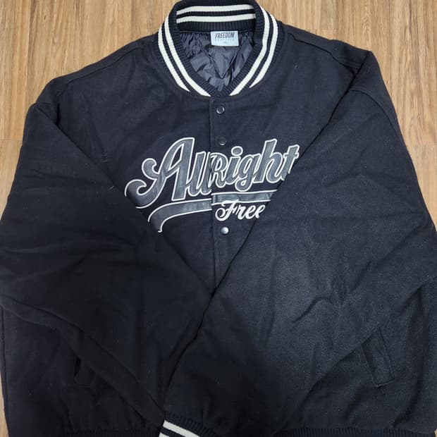 올라잇 프리덤 바시티 자켓 4xl