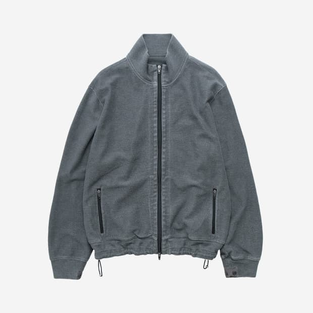 [3] 폴리테루 루즈드 집 업 자켓 그레이