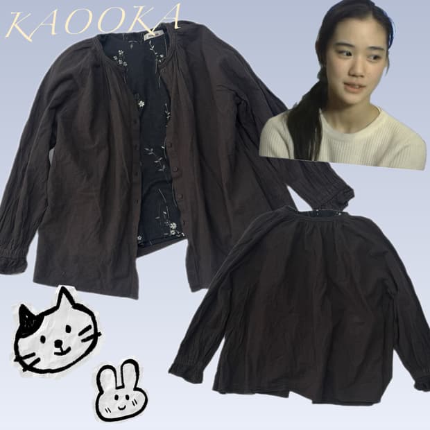 🐾하구미의 그런지 코디세트🐾 레이어드 레이스 퍼프 일본빈티지