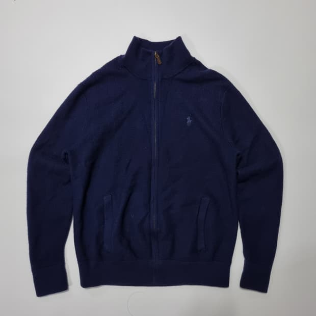 폴로 니트집업 