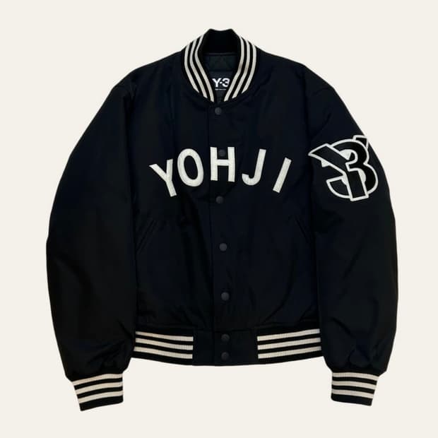 요지야마모토 봄버자켓