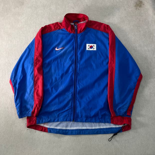 105 나이키 대한민국 국대 98 올드스쿨 바람막이 자켓