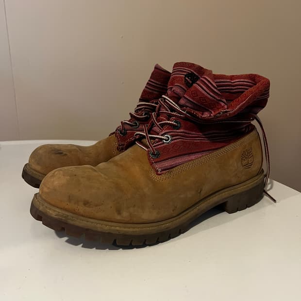 팀버랜드 어센틱 패브릭 롤탑 부츠