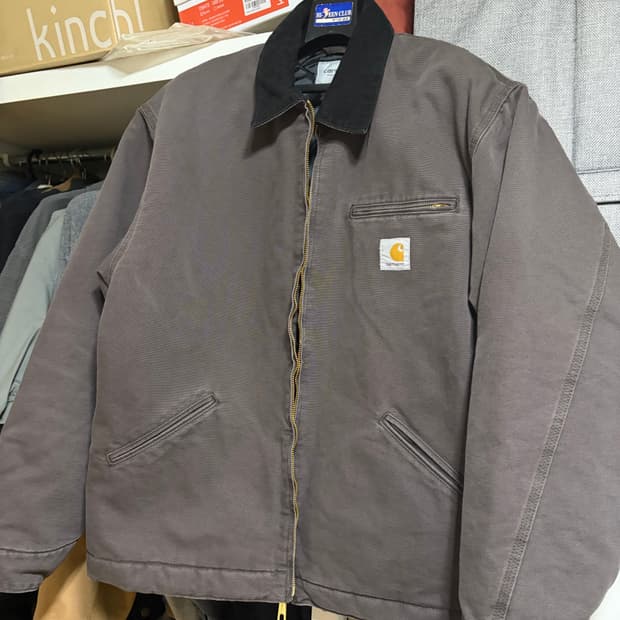 칼하트WIP OG 디트로이트 자켓 토바코블랙 L 판매합니다