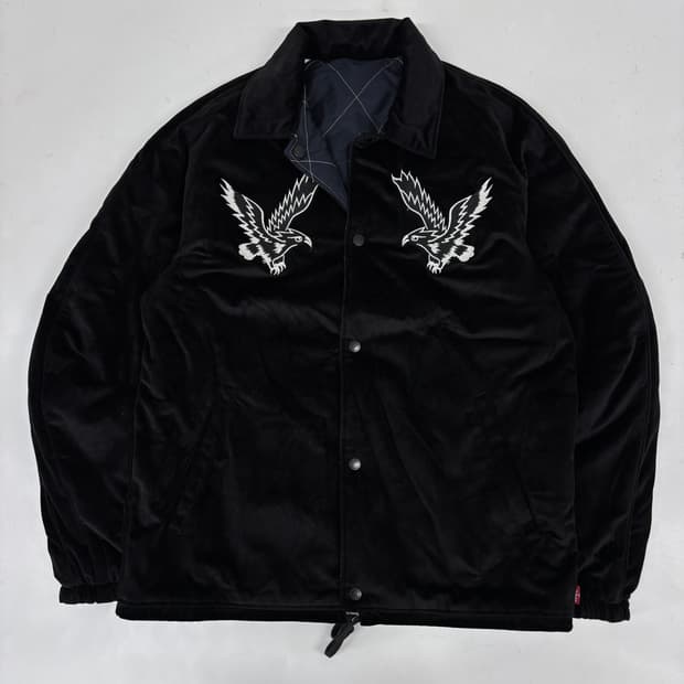 리바이스 리버시블 벨루어 수베니어 자켓