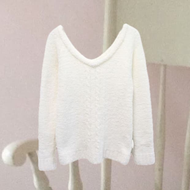 리즈리사 히메갸루 폭닥 아방 니트 달천깔 빈티지 핀터레스트