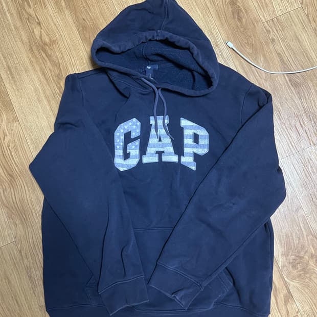 갭 네이비 후드티