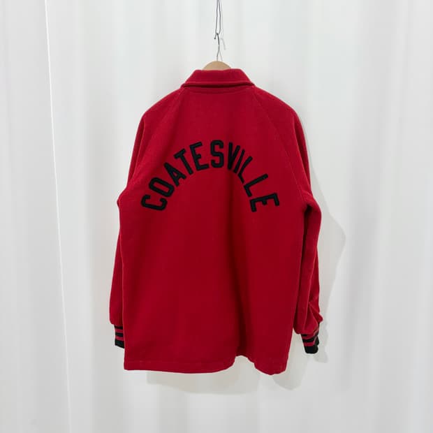 80~90's MAPLE wool varsity jacket