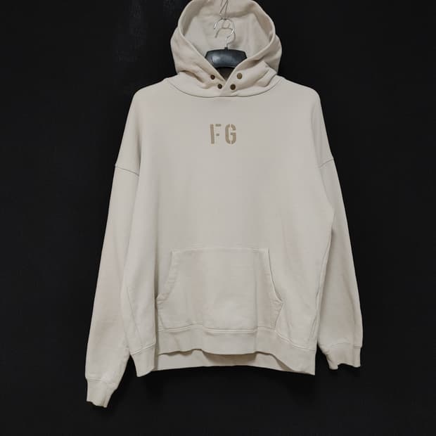 FEAR OF GOD 피어 오브 갓 오버핏 안감기모 긴팔후드티