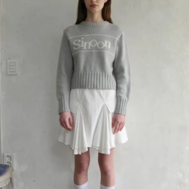 시눈 프릴 레이어드 스커트