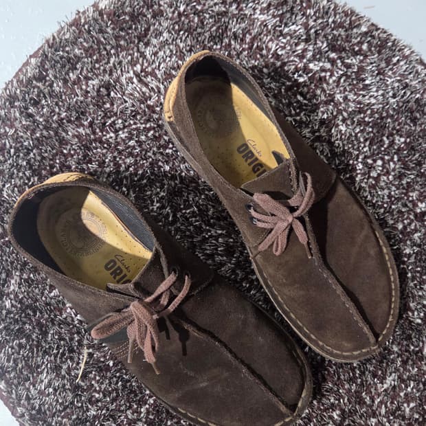 클락스 데저트 트랙 다크 브라운