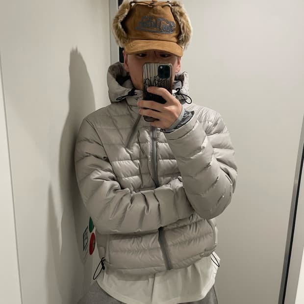 왓츠더유즈 라이트다운 경량패딩 L