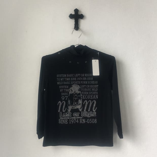 High neck eyelet point printing sleeve