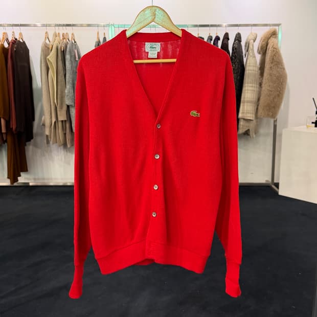 [L] IZOD 라코스테 가디건 USA MADE