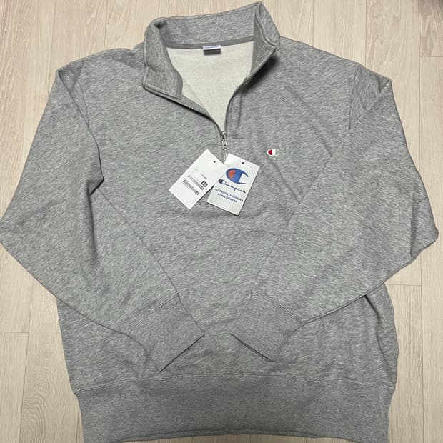 챔피온 C로고 프렌치테리 하프 집업 XL 새상품