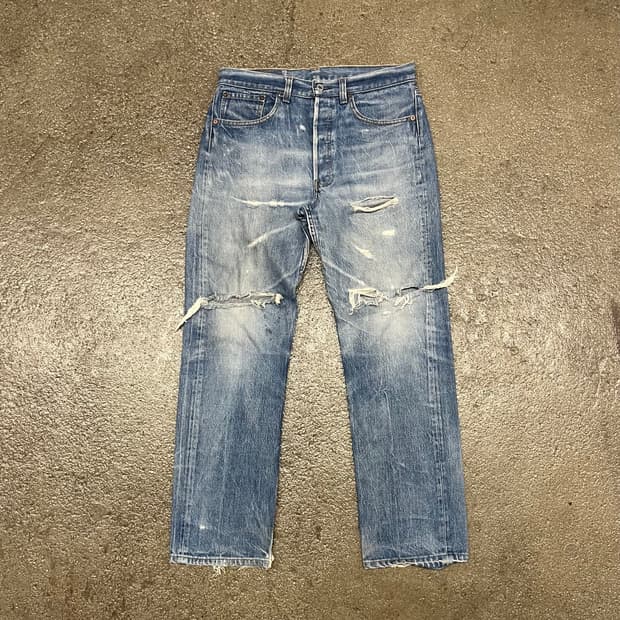 90s USA Levis501 디스진 (32”)