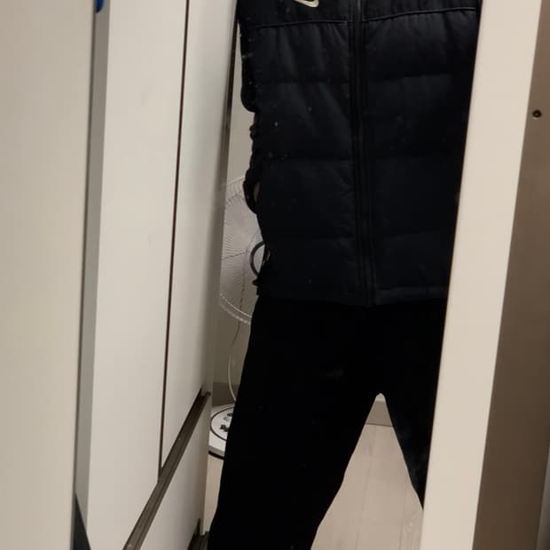 나이키 acg 조끼패딩