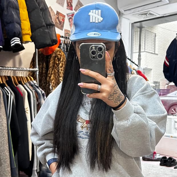 언디피티드x뉴에라 로스엔젤레스 다저스 트러커 스냅백F