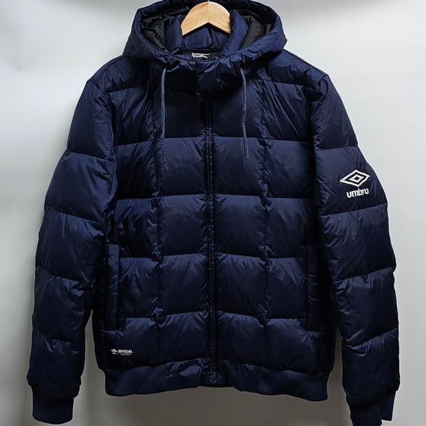 엄브로 덕다운 후드패딩 100