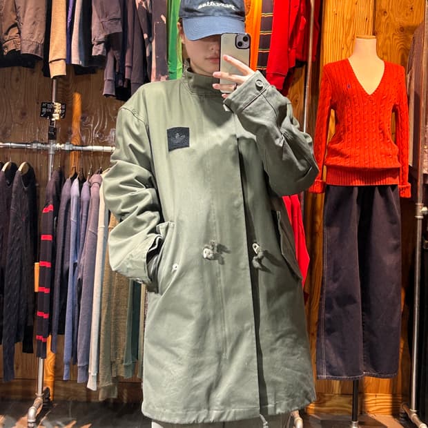 S 아디다스 올리브카키 피쉬테일 개파카 야상