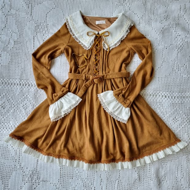 리즈리사 Liz Lisa 희귀카라멜 코르셋 원피스