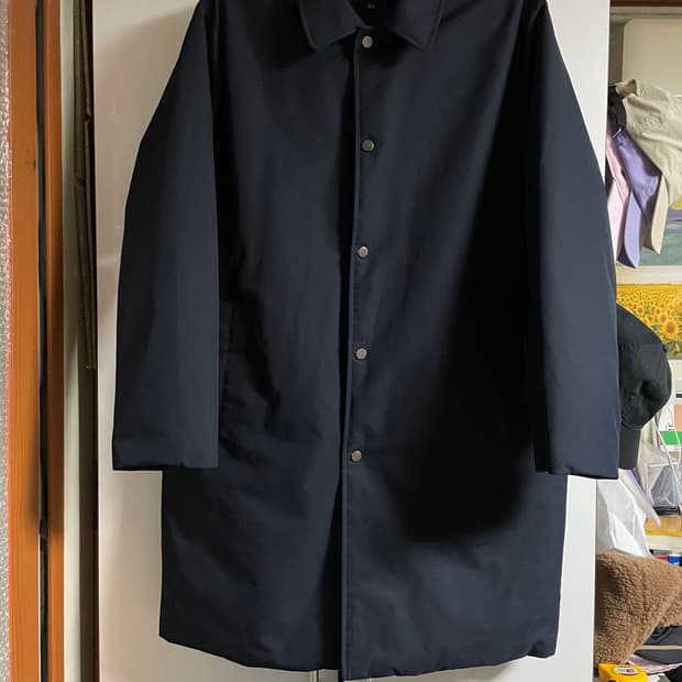 TATE 테이트 덕다운 패딩 코트 네이비