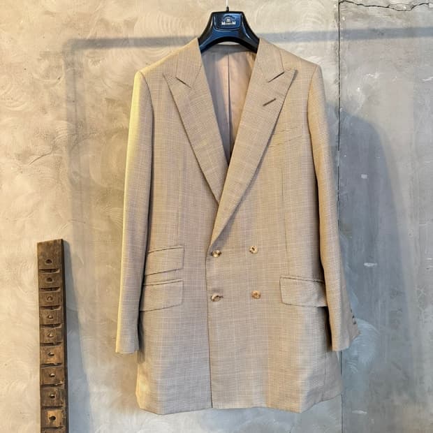 EDGAR POMEROY 더블 브레스티드 코트 100