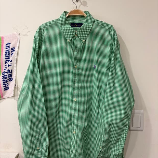 139. 폴로 체크 셔츠