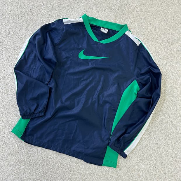 L 나이키 빈티지 웜업 바람막이 0320D