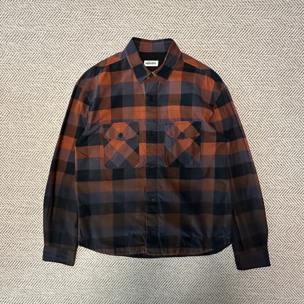 KENZO check shirt