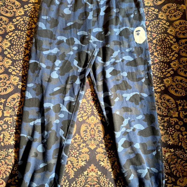 베이프 카모 스웻팬츠 XXL