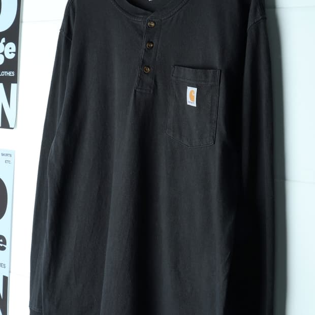 (M-2XL) 칼하트 긴팔티셔츠 USA 썬페이딩 에이징-H35996