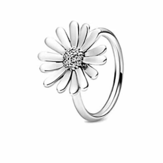 판도라 데이지 반지 실버 50호